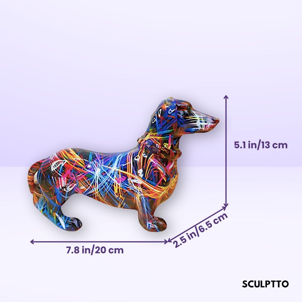 Dachshund Dog Sculpture